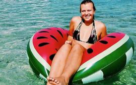 Watermelon Ring Pool Float