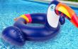 Toucan baby rider float